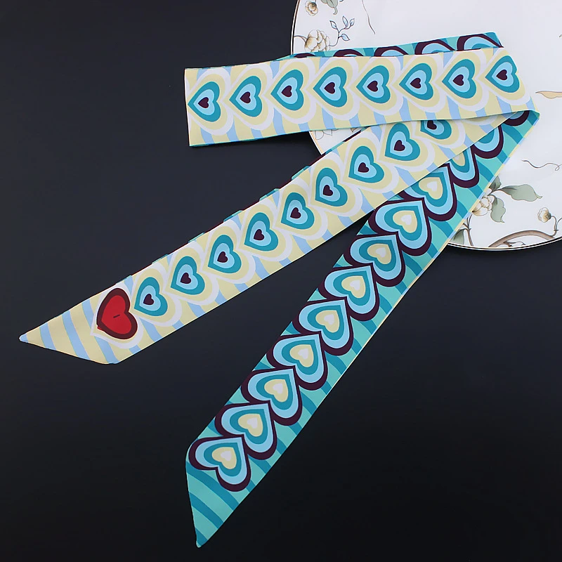 Extra Long 120cm Silk Ribbon S - огляд і ціна Silk Neck Scarf