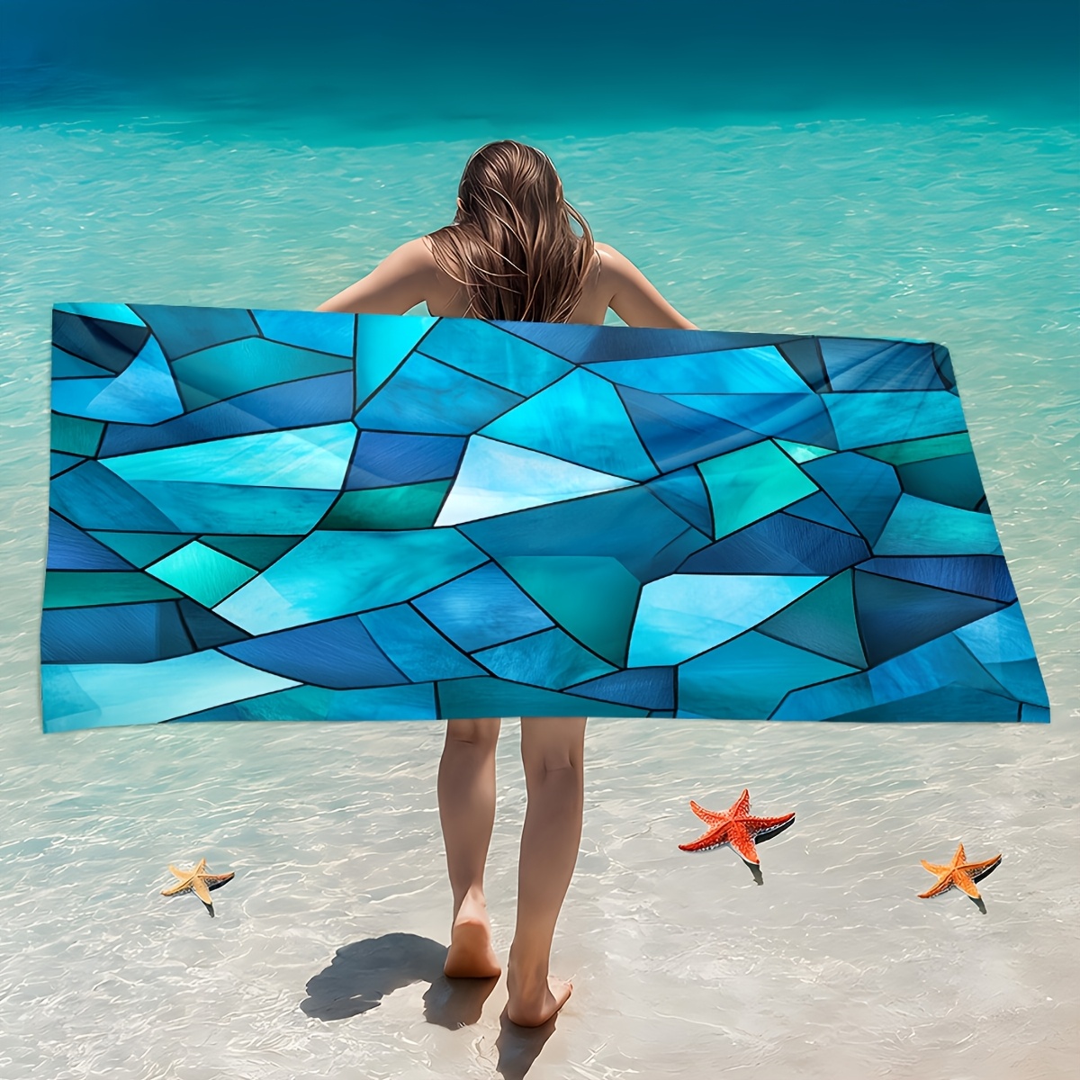 Classic Bandana Beach Towel Tr - огляд і ціна Woven Scarf Blanket