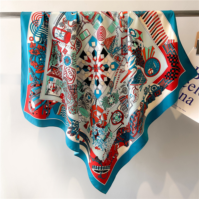 2026 New Square Twill Silk Sca - огляд і ціна Scarf Silk Square