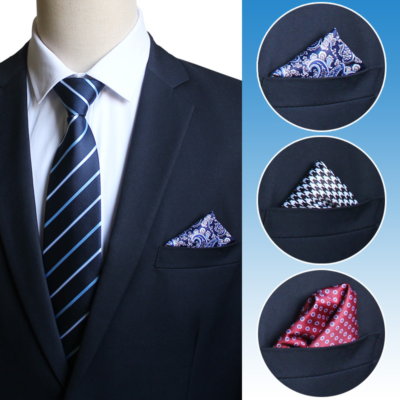 Men's Handkerchief for Paisley - огляд і ціна Pocket Square Set