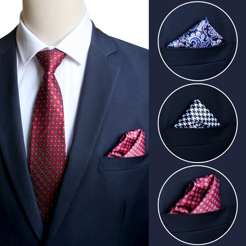 Men's Handkerchief for Paisley - огляд і ціна Pocket Square Set