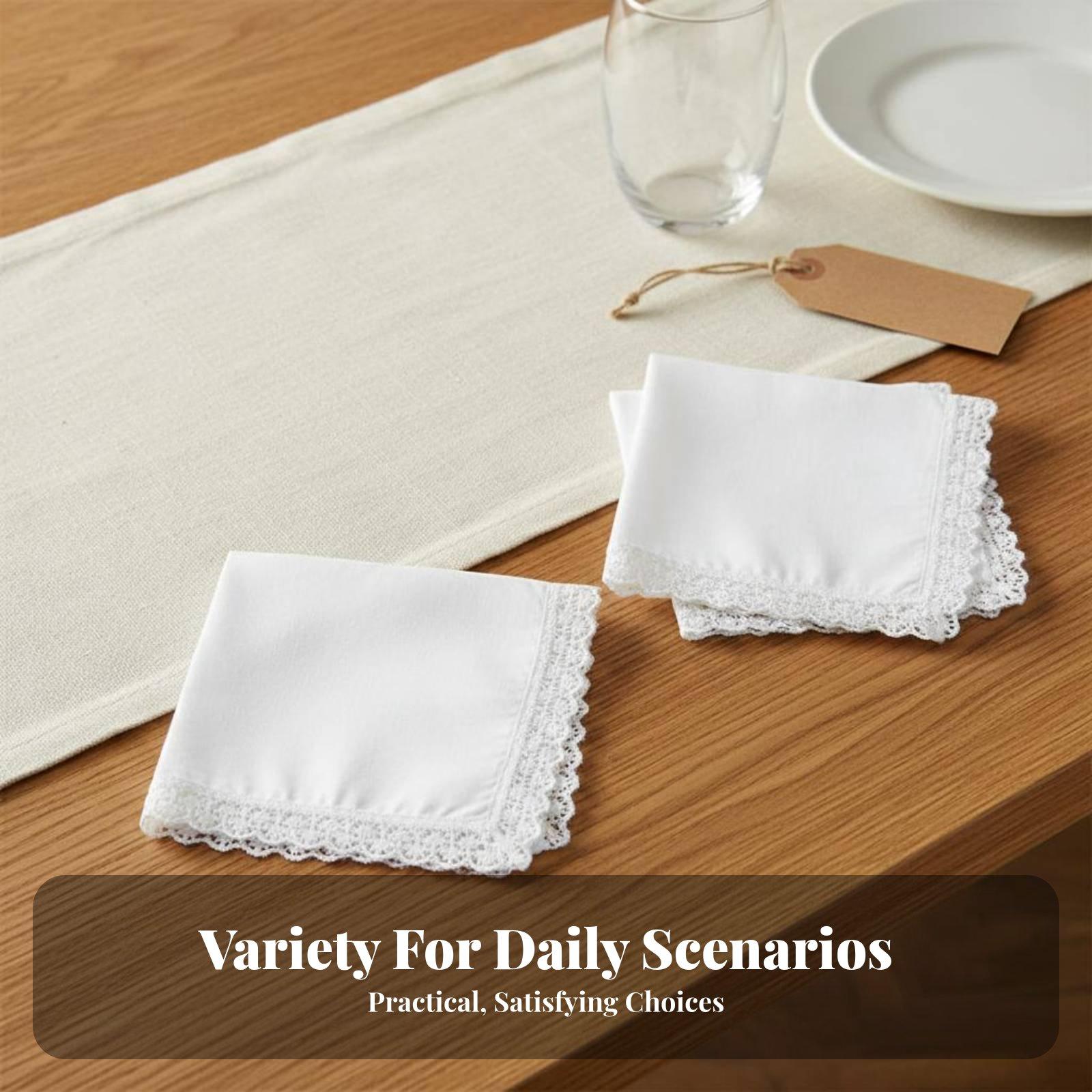 Wedding Lace Handkerchief Set  - огляд і ціна Pocket Square Set