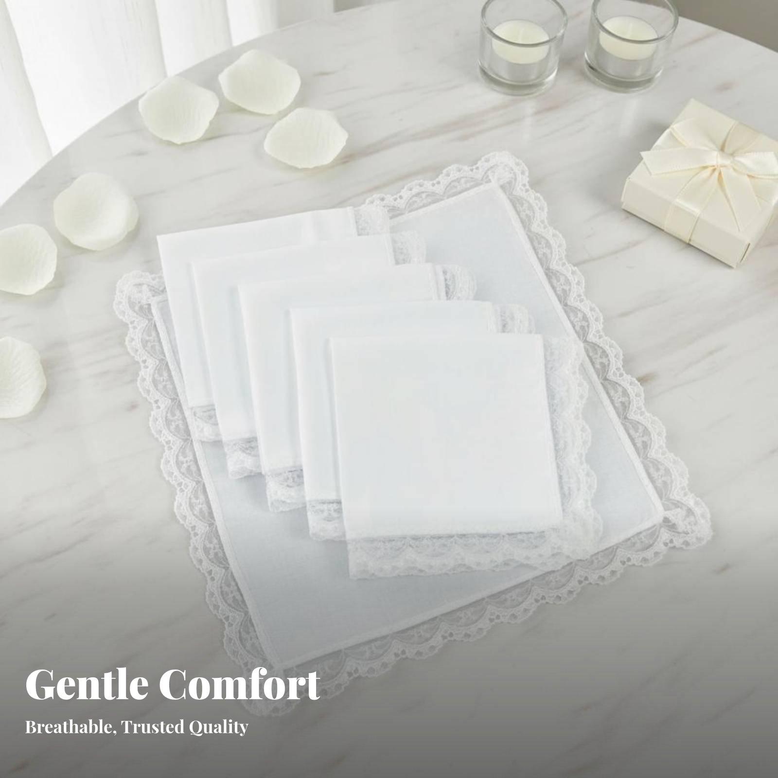 Wedding Lace Handkerchief Set  - огляд і ціна Pocket Square Set